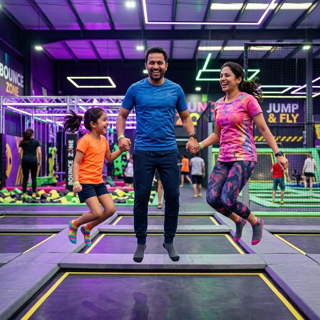 Trampoline Team Challenge